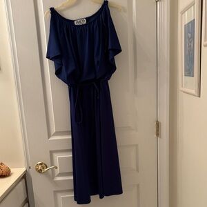 vintage OOPS California Navy Dress